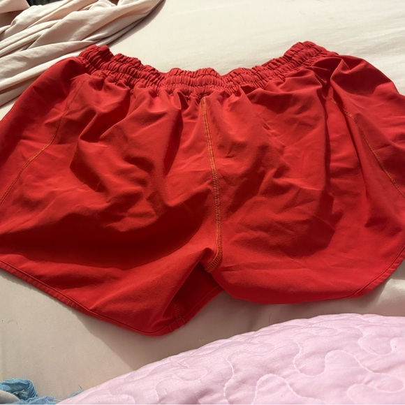 lululemon athletica Vibrant Red Athletic Shorts - Picture 2 of 3